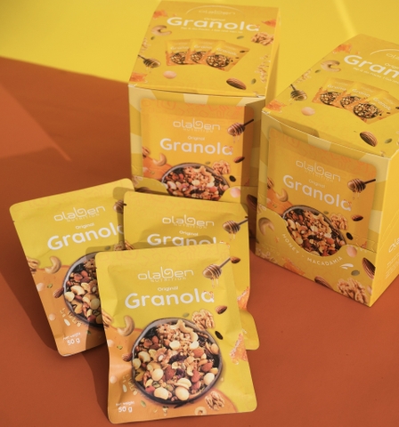 Olaben Nutrition Granola Truyền Thống Túi Nhỏ 50g