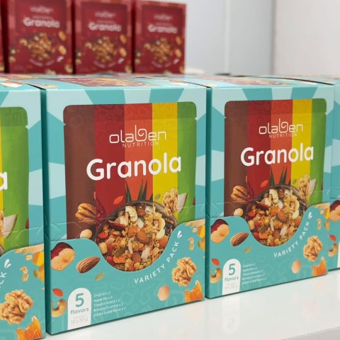 COMBO 2 hộp Olaben Nutrition Granola Túi Nhỏ 50g - Mix 5 vị