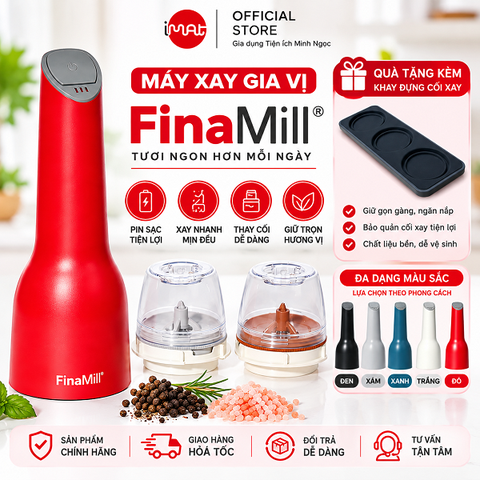 Máy xay gia vị Finamill, pin sạc