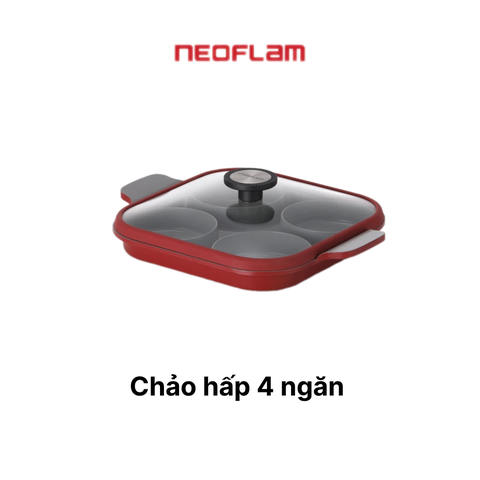 Chảo hấp 4 ngăn Steam Plus