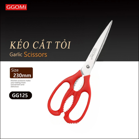 Kéo cắt tỏi GGOMI GG125