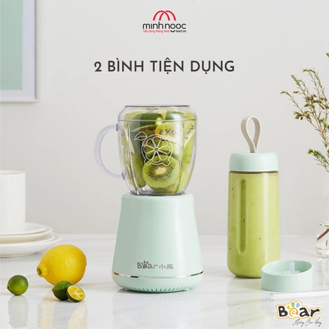 Máy xay sinh tố hoa quả cầm tay Beardung tích 1L LLJ D04A1