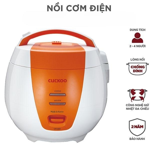 NỒI CUCKOO MÃ CR - 0061 dung tích 1.0L