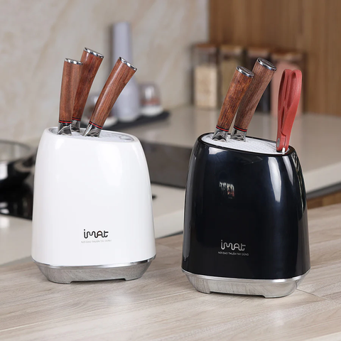 Ống Cắm Dao IMAT Nat Cao Cấp Thiết Kế Nghiêng Thông Minh Gọn Gàng, An Toàn, Cho Bếp Gia Đình