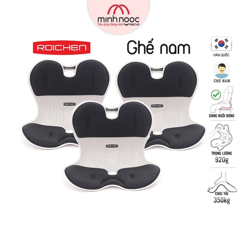 Bộ 3 ghế chỉnh dáng ngồi đúng Roichen Nam - Nhiều màu lựa chọn