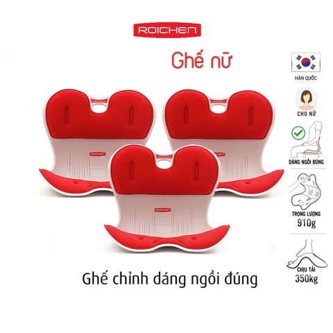 Bộ 3 ghế chỉnh dáng ngồi đúng Roichen Nữ
