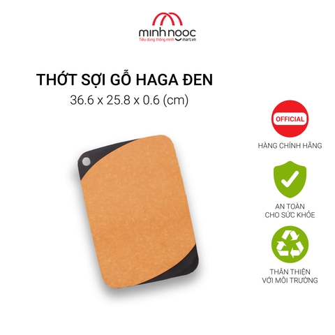 Thớt sợi gỗ Haga Đen