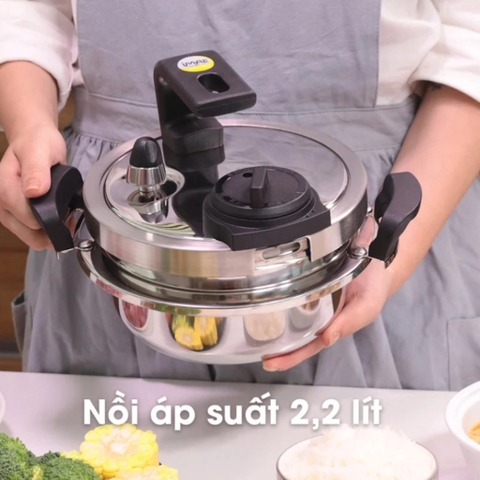 Nồi áp suất đa năng iMat 2,2l hiệu IMAT