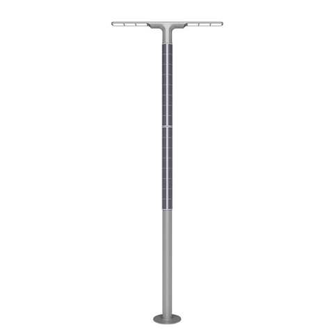 Cột Đèn Năng Lượng Mặt Trời Dọc Vertical Solar Light ZSR-09 20W H3,5M