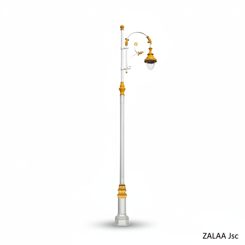 Cột Đèn Sân Vườn Tân Cổ Điển Đúc Tinh Xảo ZSV_TYD-0401 ZALAA OEM Chiếu sáng Cảnh Quan, Công Viên, Biệt Thự