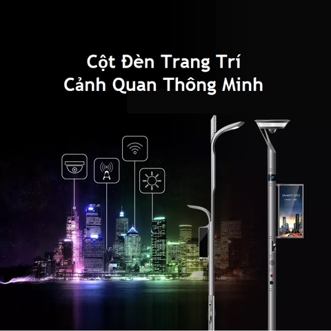 Cột Đèn Trang Trí Cảnh Quan Thông Minh