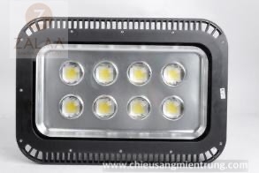 Đèn pha Led gương cầu lồi 400w chip COB 8*50w