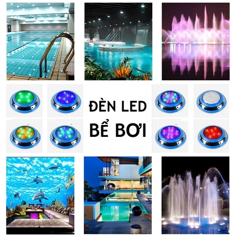 Đèn LED Bể Bơi ZALAA Công suất từ 6W đến 36W - Chất Lượng Cao