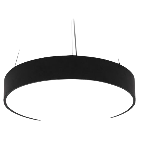 Đèn thả trần văn phòng tròn hình chữ O liền, ánh sáng tràn màn hình đường kính 1000mm, 72w