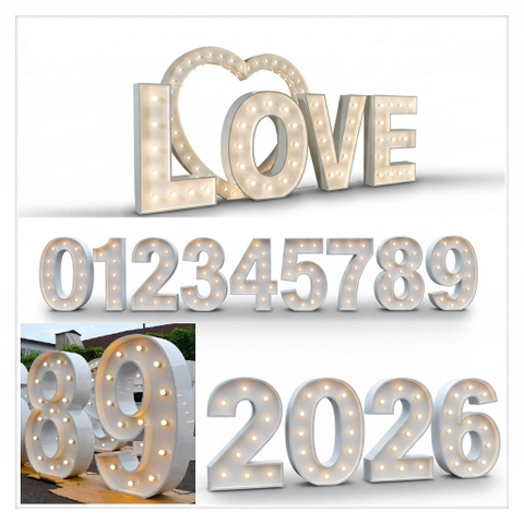 Đèn Chữ Khung Hộp Marquee Lights ZALAA OEM cho Sự Kiện, Lễ hội, Wedding, Sân khấu