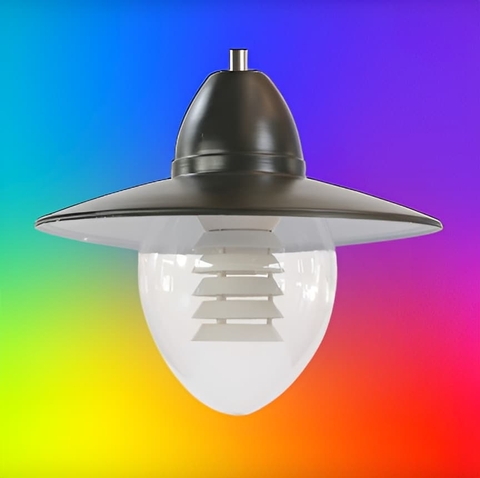 BÓNG ĐÈN JEBI - Đầu Đèn Trang Trí Công Viên /Cảnh Quan Sân Vườn cho cột từ 3-10m