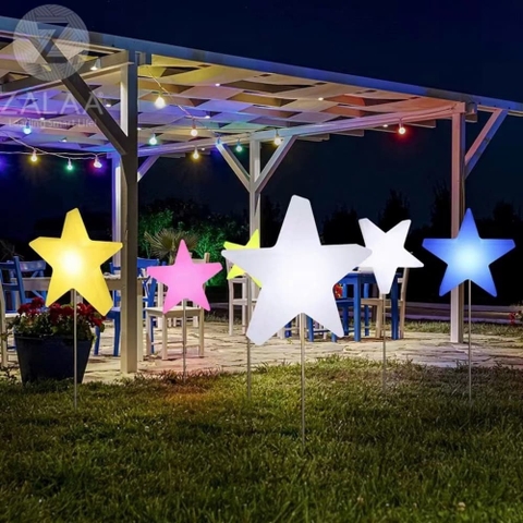 Đèn LED Trang trí Công viên hình Ông Sao phát sáng Zalaa cho các Dự án chiếu sáng mới