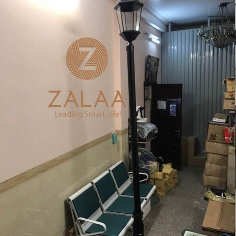 Cột đèn trang trí khuôn viên sân vườn 1 bóng kiểu chùm chùa đế gang đúc cao 2.4-3m lắp bóng led 15-20w , mã số ZCV-3305 zalaa