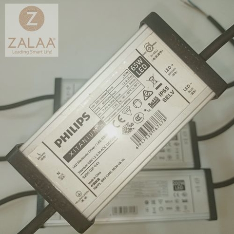 Bộ nguồn Driver LED Philips 65W Diming 1 công suất, mã số ZAOC-65 zalaa