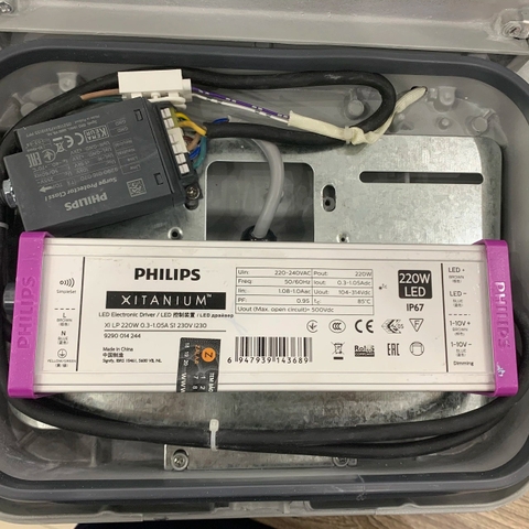 Driver LED Philips nguồn LED Philips 220W dimming 5 cấp công suất