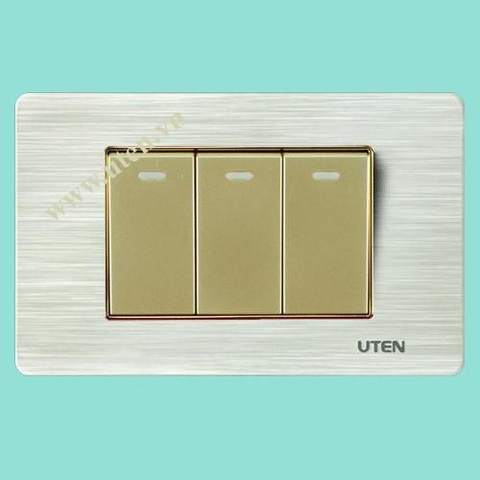 Bộ công tắc ba 1 chiều uten  V9K31SS