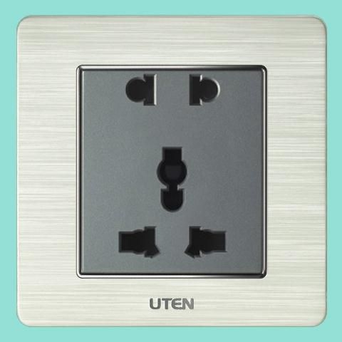 Bộ ổ cắm đôi 3 chấu uten V6Z12Z13/N