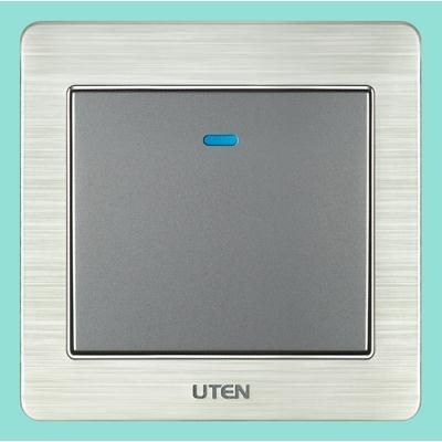 Công tắc led đơn 1 chiều uten V6LEDK11