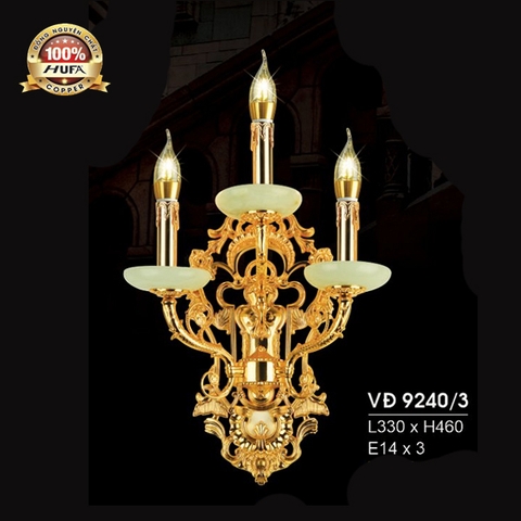 Đèn vách đồng gắn tường VĐ 9240/3