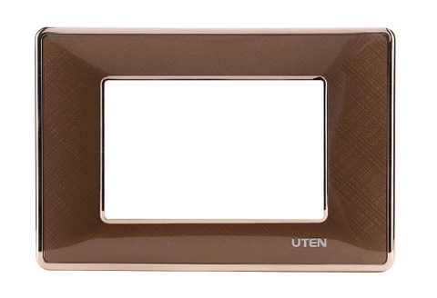 Mặt viền 3 hạt cỡ s uten Q120-D-PM3_COPPER