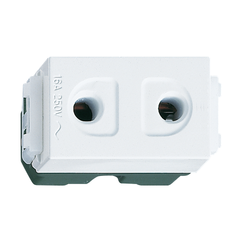 Ổ cắm 2 chấu tròn Panasonic Wide WEG1090SW
