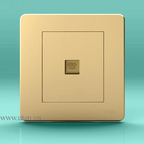 Ổ cắm đơn điện thoại uten Q7-1TEl