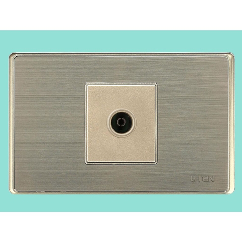 Ổ cắm đơn tivi uten W118 WTVMS