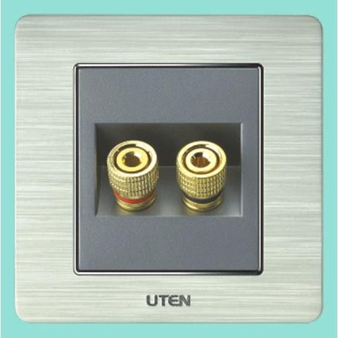 Ổ cắm loa đơn uten V6-1Y/C