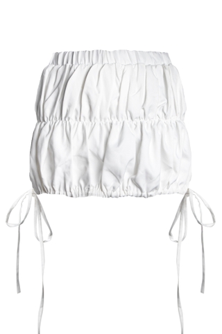RICHNESS PUMPKIN MINI SKIRT