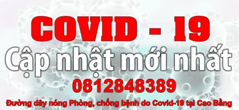 Cập nhật thông tin tình hình dịch Covid-19 ngày 20/8/2020 tại Cao Bằng