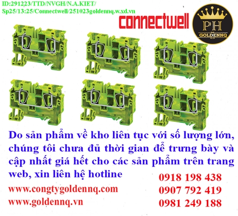 Đầu nối đất dạng kẹp CX Connectwell về kho nhiều chưa cập nhật kịp, vui lòng liên hệ hotline để biết thêm thông tin.