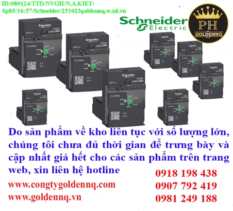 Tesys U về kho nhiều chưa cập nhật kịp, vui lòng liên hệ hotline để biết thêm thông tin.