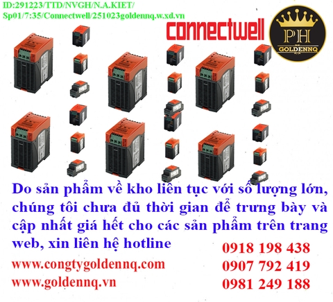 Bộ nguồn xung AC/DC - Connectwell về kho nhiều chưa cập nhật kịp, vui lòng liên hệ hotline để biết thêm thông tin.