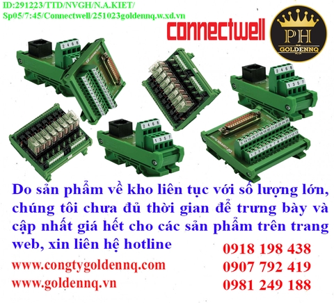 Interface module-Connectwell về kho nhiều chưa cập nhật kịp, vui lòng liên hệ hotline để biết thêm thông tin.