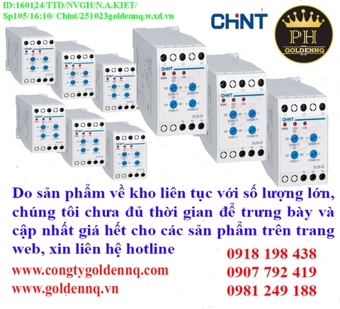 Relay bảo vệ pha Chint về kho nhiều chưa cập nhật kịp, vui lòng liên hệ hotline để biết thêm thông tin.