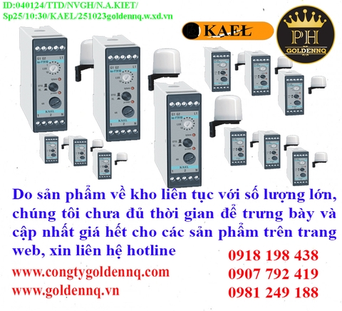 Relay quang FTR - KAEL về kho nhiều chưa cập nhật kịp, vui lòng liên hệ hotline để biết thêm thông tin.