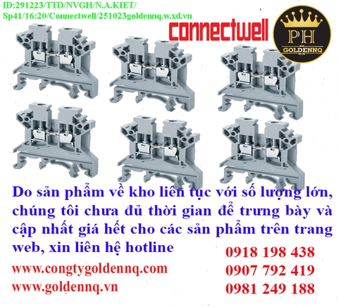 Đầu nối đa kết nối dạng bắt vít Connectwell về kho nhiều chưa cập nhật kịp, vui lòng liên hệ hotline để biết thêm thông tin.