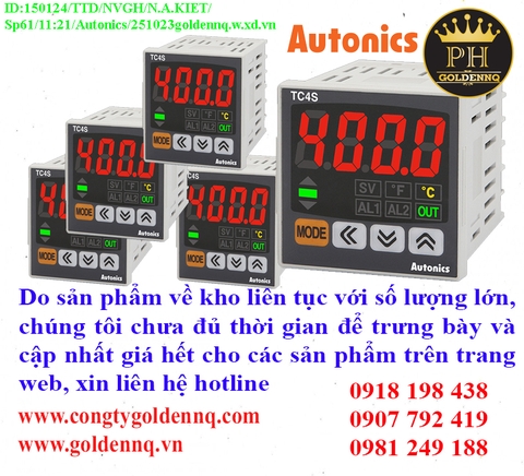 Điều khiển nhiệt độ Autonics về kho nhiều chưa cập nhật kịp, vui lòng liên hệ hotline để biết thêm thông tin.