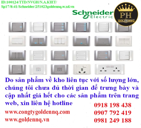 Công tắc, ổ cắm dân dụng và công nghiệp về kho nhiều chưa cập nhật kịp, vui lòng liên hệ hotline để biết thêm thông tin.
