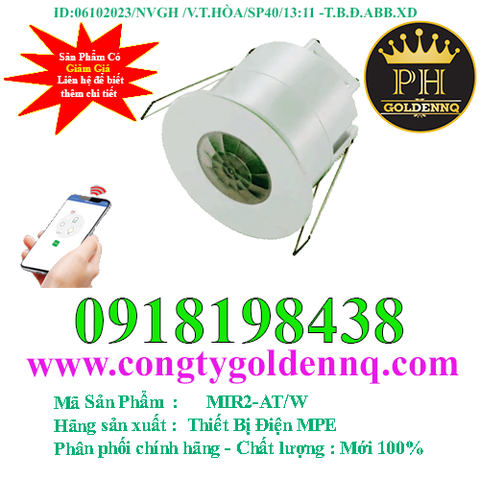 CẢM BIẾN CHUYỂN ĐỘNG HỒNG NGOẠI WIFI MIR2-AT/W