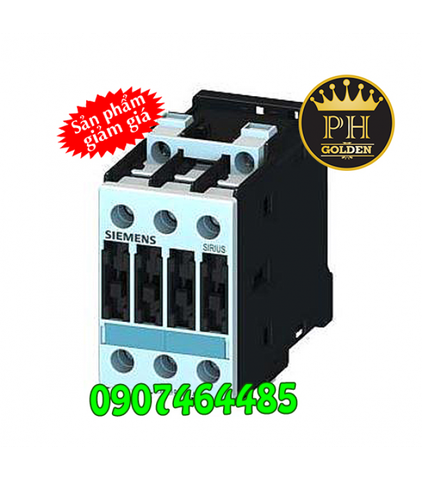 Contactor Siemens 3RT1025-1AP00, 17A, AC3 - 7.5KW/400V