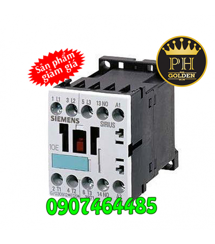 Contactor Siemens 3RT1016-1AP01, 9A, AC3 - 4KW/400V