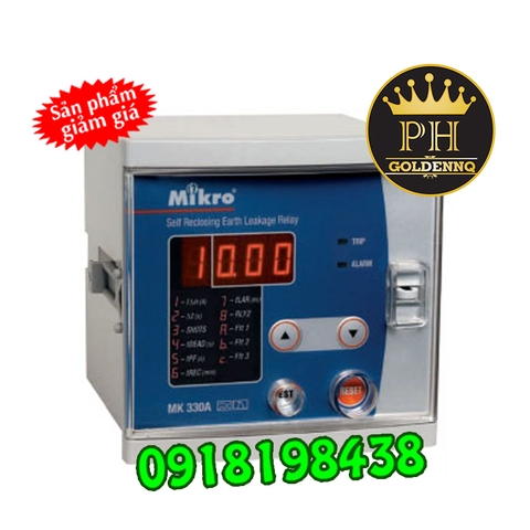 Rơ le bảo vệ dòng rò Mikro MK330A-230A
