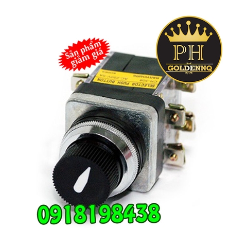 Công tắc xoay 3 vị trí Hanyoung CR-308, 30mm