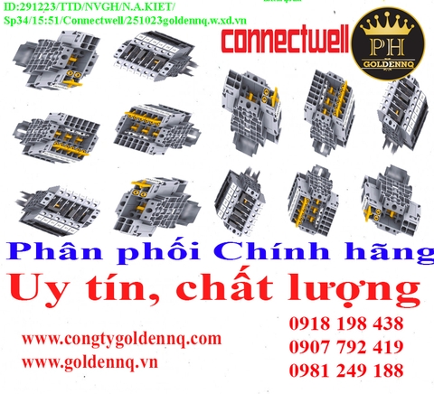 Đầu nối kiểm tra và ngắt kết nối Connectwell giá rẻ, chất lượng, bảo hành chính hãng